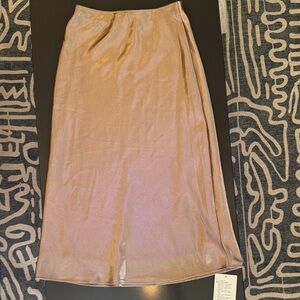 Lululemon satin midi skirt